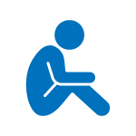 家にひきこもりがち